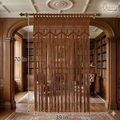 Brown Net Macrame Curtain – Handcrafted Heritage Texture for Elegant British Homes