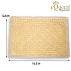 Seagrass rectangular placemats set styled in boho British dining room – eQueen Handicraft