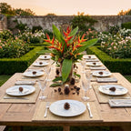 Handwoven rectangle seagrass placemats for sustainable British home – eQueen Handicraft