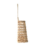 Water Hyacinth Hanging Basket – Handwoven Rustic Wall Decor