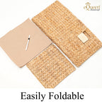 Handwoven water hyacinth pantry organiser basket – eQueen Handicraft